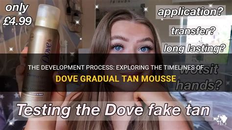 how long does dove gradual tan last